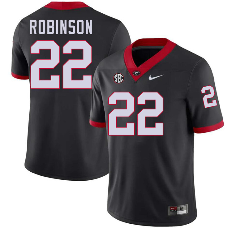 Branson Robinson Georgia Jersey,University Of Georgia Bulldogs Football Jersey,Uniforms,Gears-Black